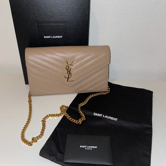 Saint Laurent Bags Ysl Envelope Wallet On Chain Poshmark